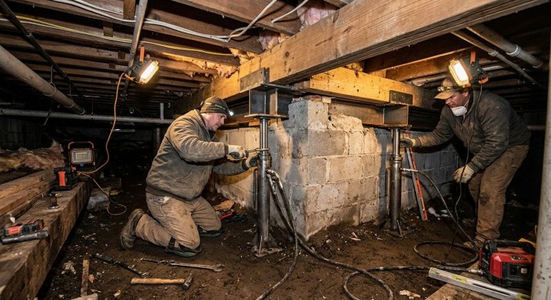 Crawlspace Foundation Repair